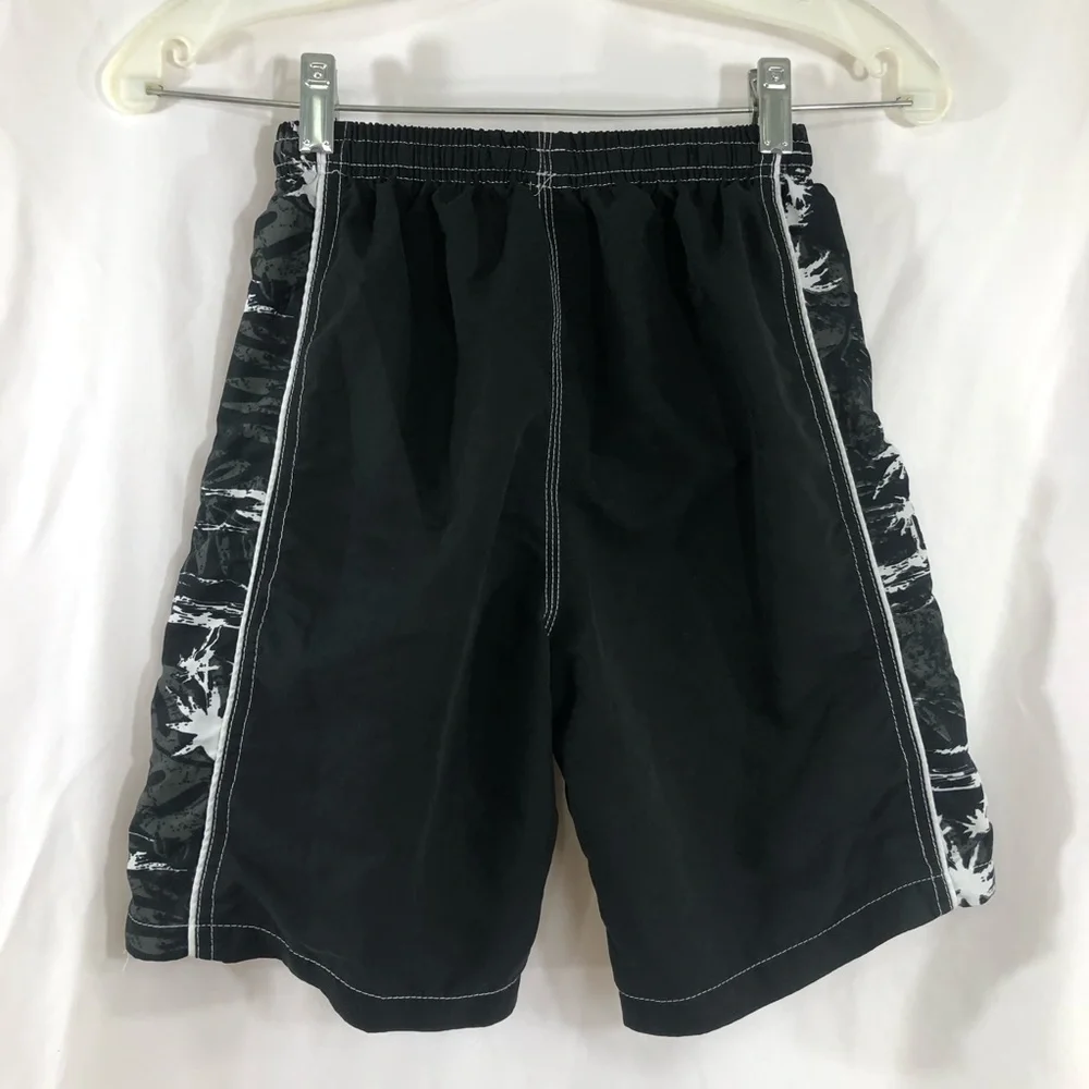 Sea World Boy’s Black Swim Trunks